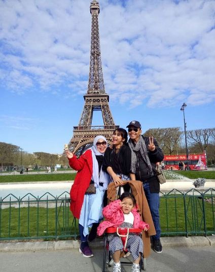 10 Foto serunya liburan keluarga Ayu Ting Ting di Eropa