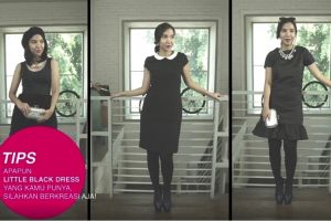 Ladies, kamu bisa tampil seribu gaya lho dengan Little Black Dress