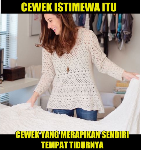 10 Meme 'ciri cewek istimewa' ini lucunya bikin kamu lupa segalanya