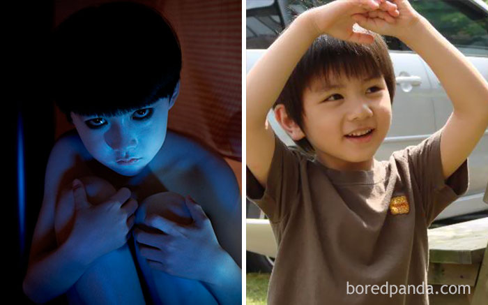 18 Foto pemeran karakter horor saat di film vs dunia nyata, beda jauh