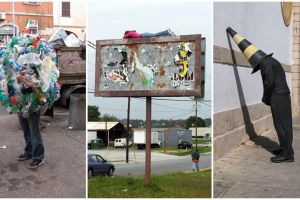 18 Patung di tempat umum ini persis manusia, bikin penasaran aja