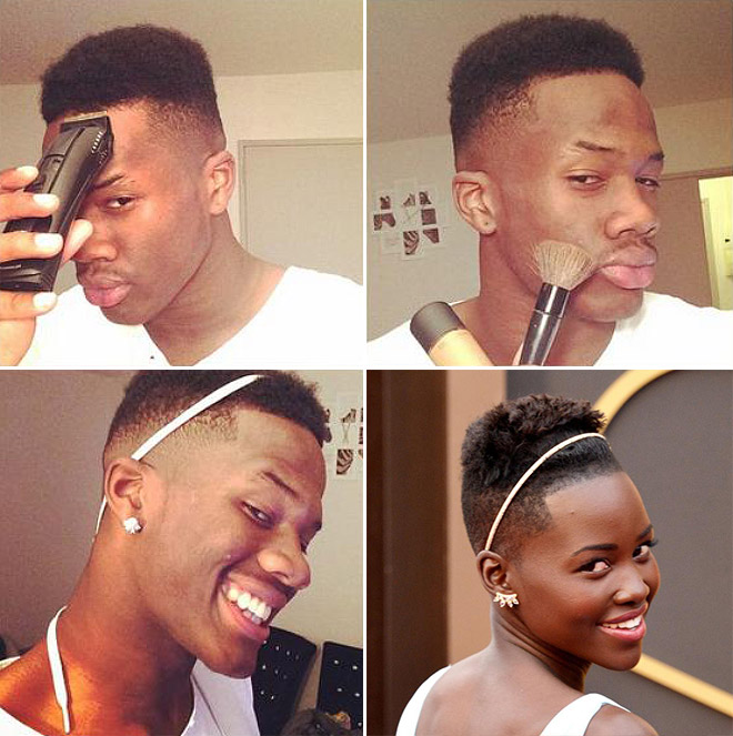 18 Orang ini berdandan agar mirip artis, kok malah bikin ngakak ya