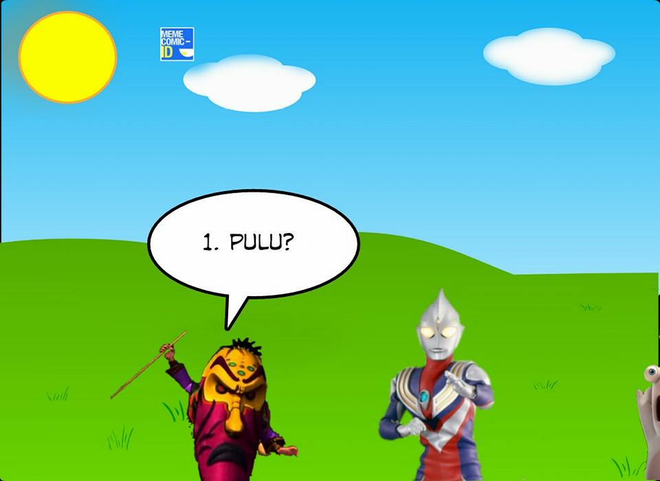 Obrolan kocak ketika Pulu, Ultraman & Limbad bertemu monster, cubanget