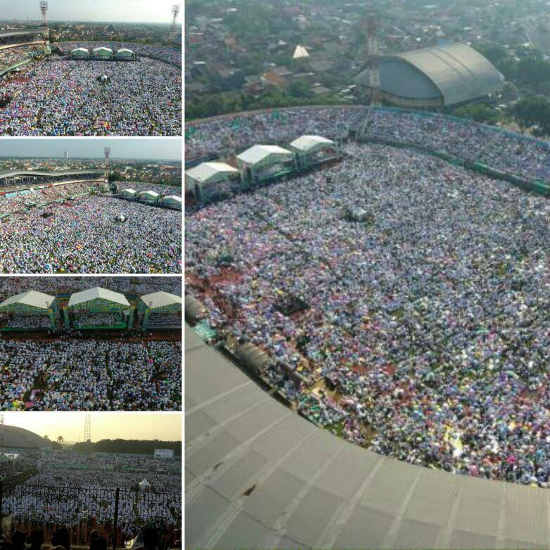 15 Foto tunjukkan dahsyatnya acara istigasah kubro harlah NU ke-94