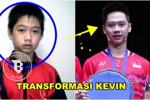 12 Foto transformasi Kevin Sanjaya, ada foto pas raih hadiah Rp 1 juta