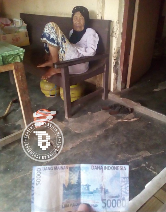 3 Pedagang tua ini kisahnya pilu, jualannya dibeli pakai uang mainan