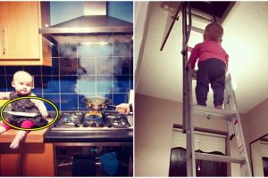 Ayah ini punya 7 foto asuh anak yang buat para orangtua bergidik ngeri