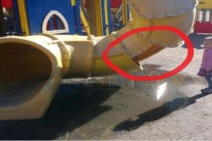 7 Potret kesalahan desain wahana bermain di taman ini bikin was-was