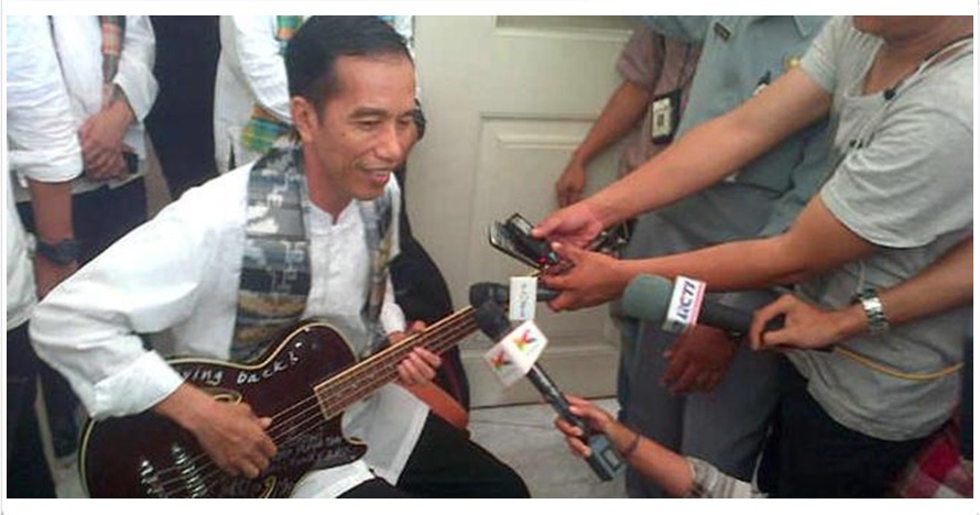 Ini formasi jika menteri era Jokowi bermain band, apa nama yang cocok?