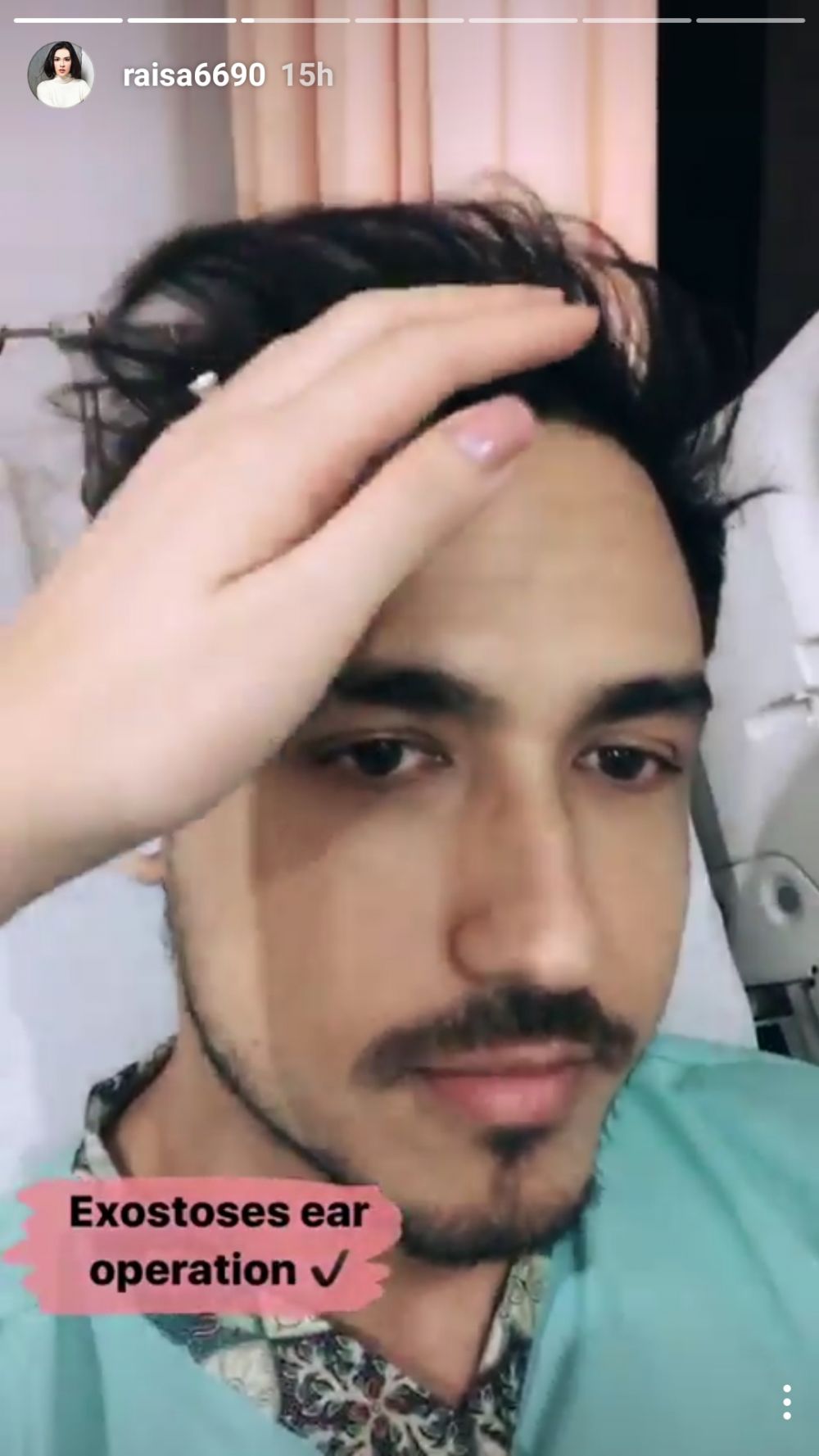 Temani Hamish Daud operasi telinga, Raisa bikin baper netizen