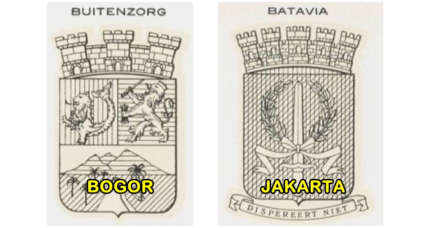 15 Lambang kota di Indonesia era zaman kolonial ini epik banget