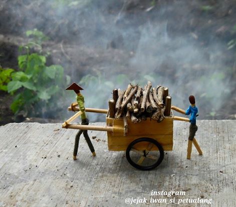20 Foto still life dari kreasi korek api ini mengagumkan & penuh makna