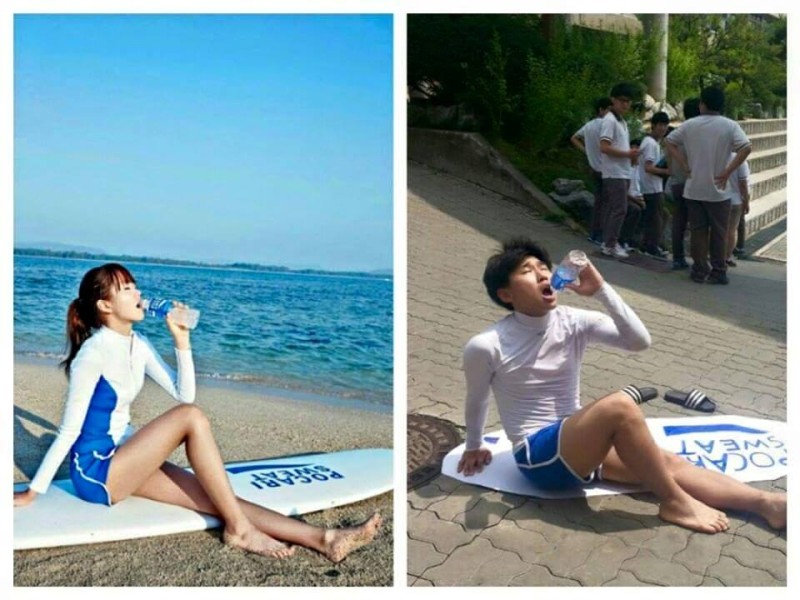 10 Foto buku tahunan ala siswa Korsel ini ngocol abis, bisa ditiru nih