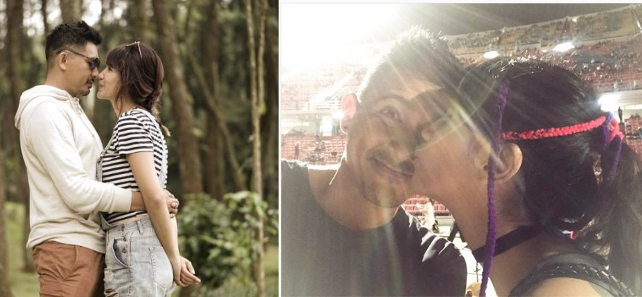 Bikin iri, 11 pasangan seleb ini tak segan unggah foto ciuman mesranya