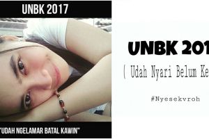 12 Meme singkatan UNBK 2017 ini kocaknya bikin ketawa lepas