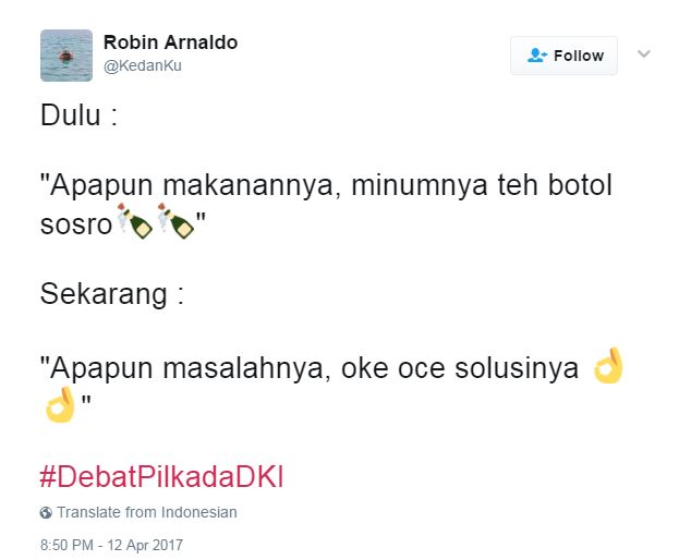 10 Pelesetan 'Ok Oce' ala netizen ini kocak dan kreatif abis