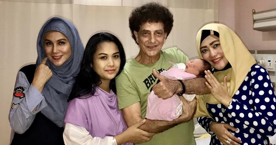 Sudah berusia senja, deretan selebriti ini dikaruniai anak lagi