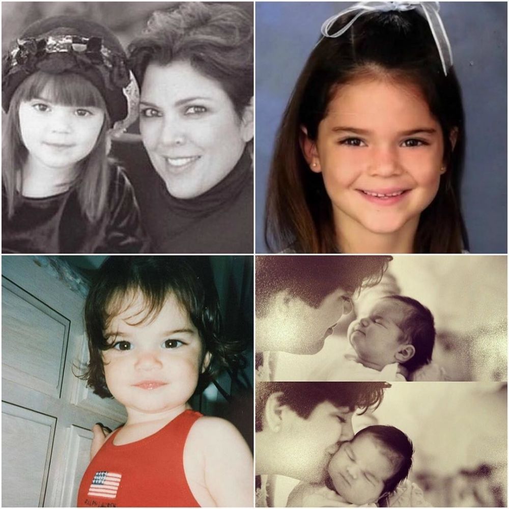 16 Foto masa kecil Kendall dan Kylie Jenner, imut banget