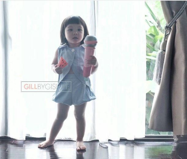 Menggemaskan, begini 10 foto gaya baby Gempi saat jadi model iklan
