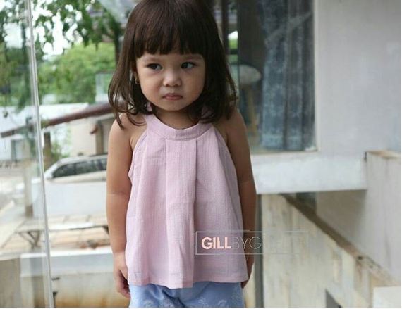 Menggemaskan, begini 10 foto gaya baby Gempi saat jadi model iklan