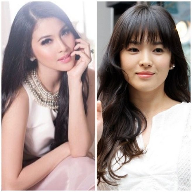 13 Artis Indonesia ini punya 'kembaran' seleb Korea