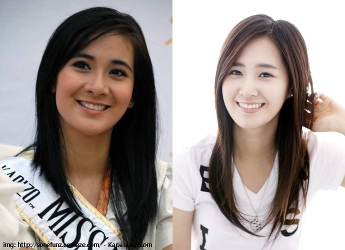 13 Artis Indonesia ini punya 'kembaran' seleb Korea