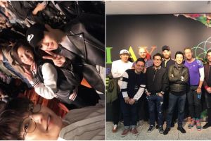 10 Foto serunya seleb Korea nonton konser Coldplay di Seoul, asyik nih