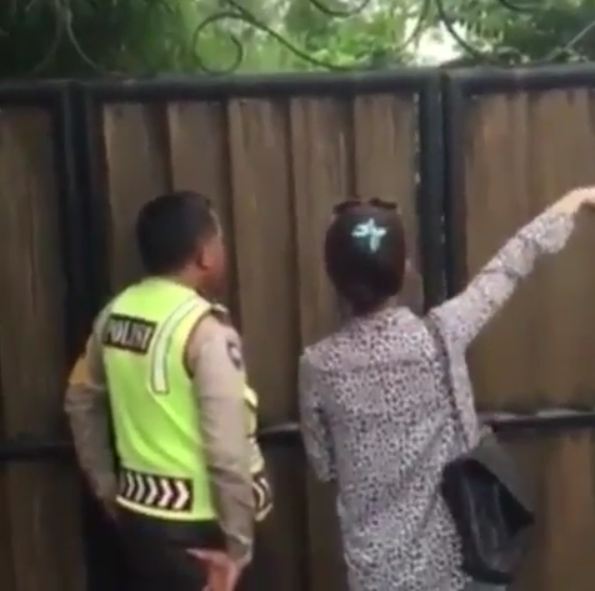 Bawa polisi ke rumah Atalarik Syah, apa yang dilakukan Tsania Marwa?