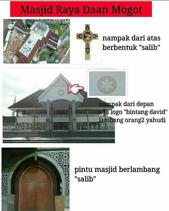 5 Masjid di Indonesia ini bentuknya tak biasa, ada yang mirip gereja