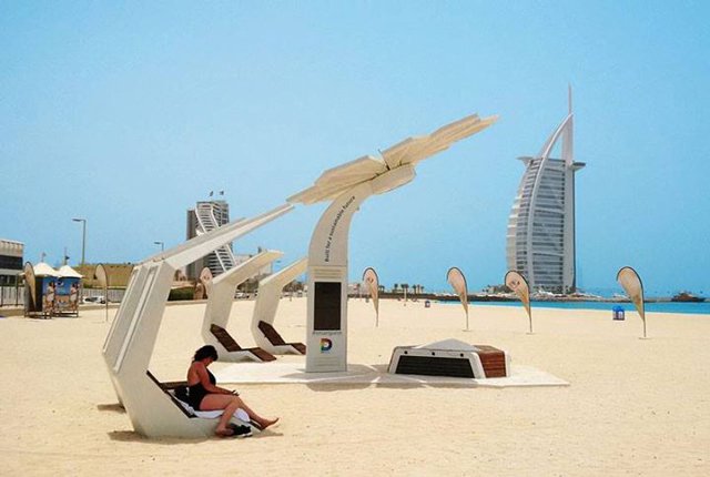 Bikin bengong, ini 6 keunikan yang cuma ada di pantai-pantai Dubai