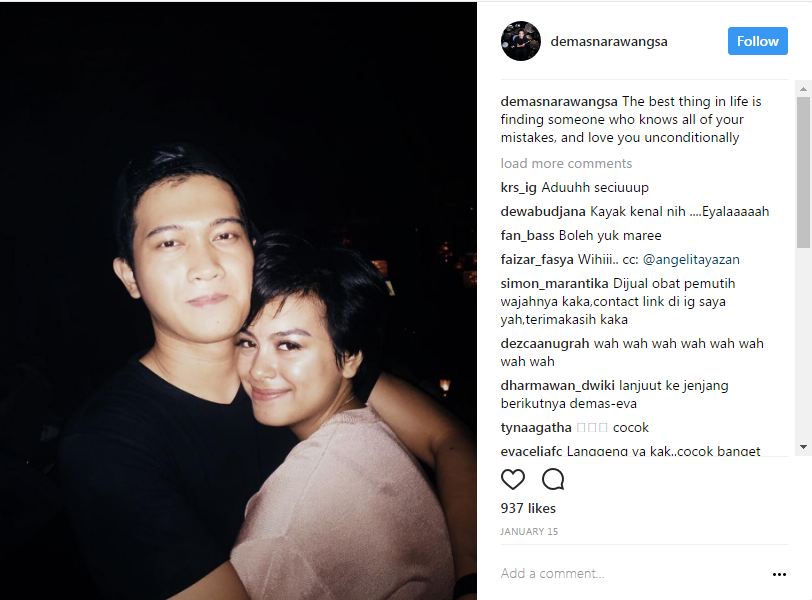 Demas Narawangsa, drummer ganteng calon mantu Sophia Latjuba nih?