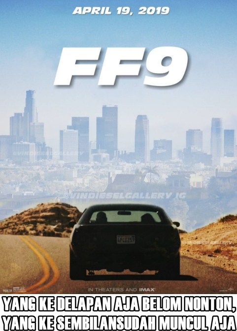 7 Meme Fast & Furious ini siap bikin ketawa, ada-ada saja