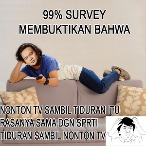 10 Meme survei ngawur Cak Lontong ini bikin kamu nggak berhenti ketawa