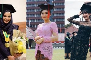 10 Kebaya wisuda seleb ini bisa jadi inspirasimu, bikin makin anggun