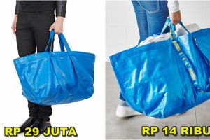 Tas Balenciaga Rp 29 juta disebut mirip kantong belanja Rp 14 ribuan
