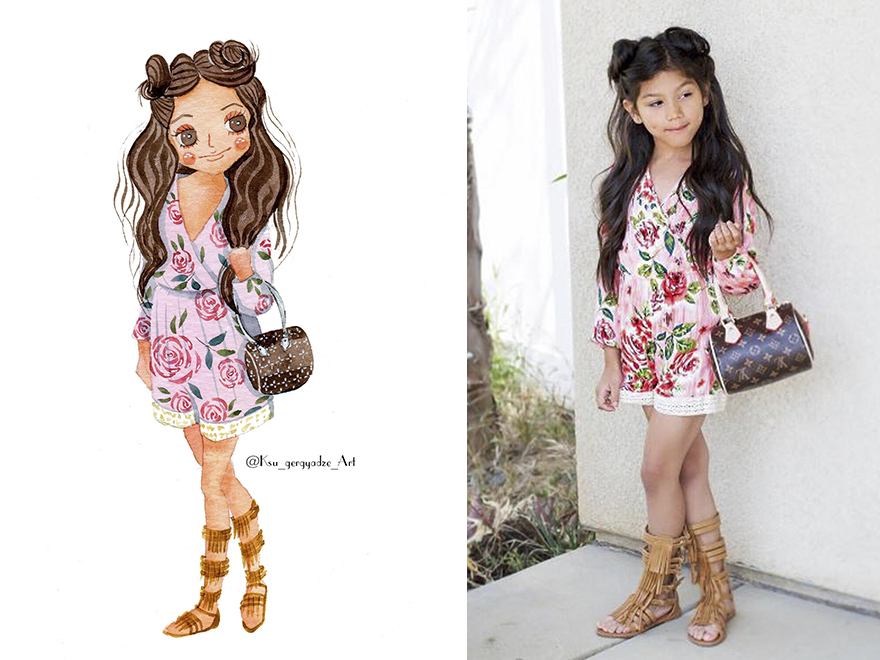 Begini jadinya kalau manusia dibikin karakter animasi, cute banget 