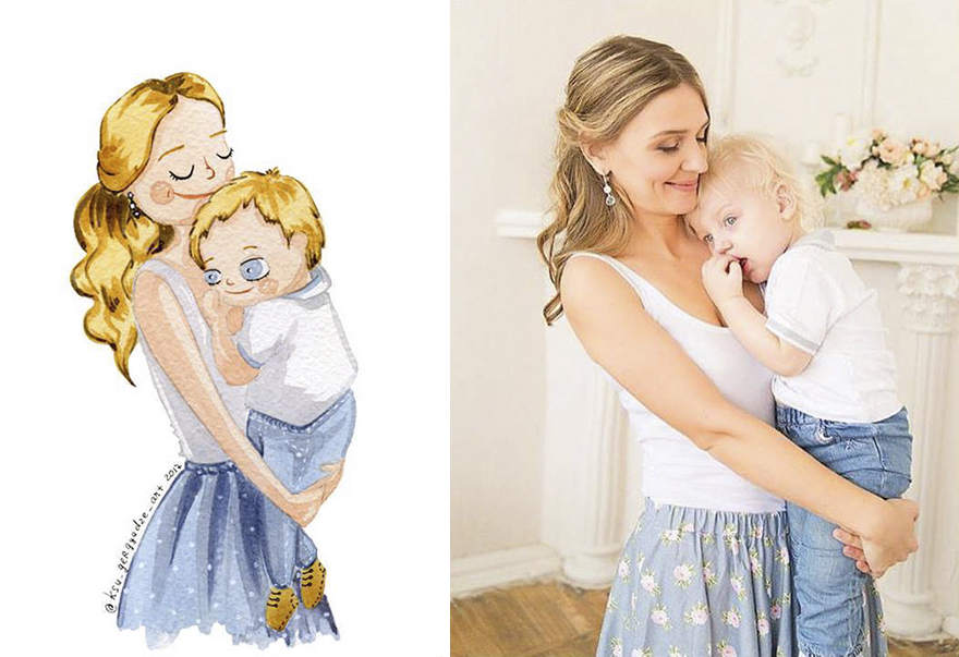 Begini jadinya kalau manusia dibikin karakter animasi, cute banget 