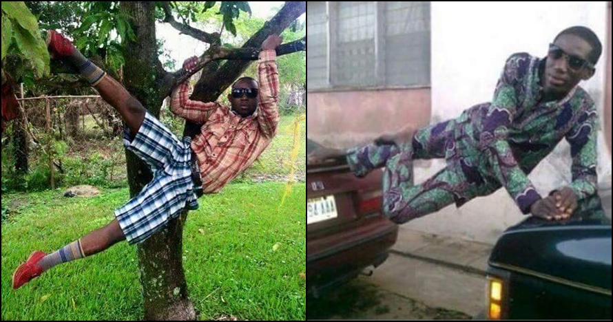 13 Gaya kocak orang Afrika pas difoto ini lucunya ugwemubwem osas pol