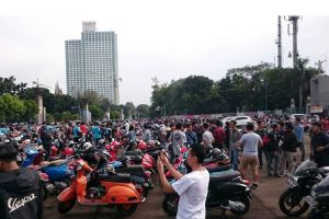 Bikin acara IVD ke-6, komunitas Vespa satukan Indonesia