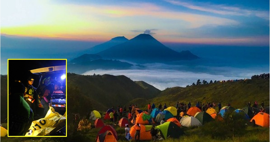 11 Pendaki Gunung Prau tersambar petir saat berteduh sambil main HP
