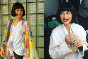 10 Gaya seleb Tanah Air dengan 'rambut dora' , siapa paling cantik?