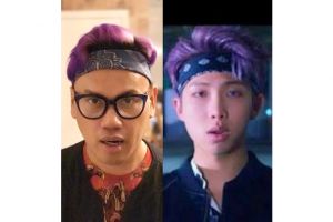 6 Foto ini bukti Uya Kuya mirip sama Rap Monster BTS, kamu setuju?
