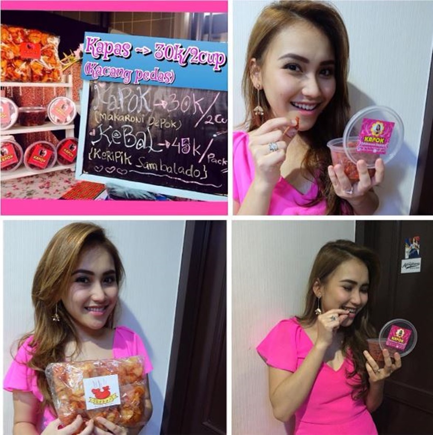 Banyak rekannya bisnis kuliner, 4 artis ini juga buka usaha camilan