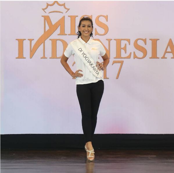 10 Foto Anja Reilla, finalis Miss Indonesia 2017 suka tampil natural