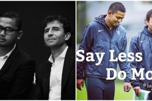 10 Potret Bayu Bes, pria Indonesia yang jadi tangan kanan Luis Milla