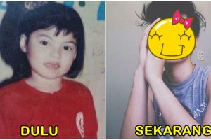 Perubahan fisik gadis manis ini saat dewasa dijamin bikin pangling