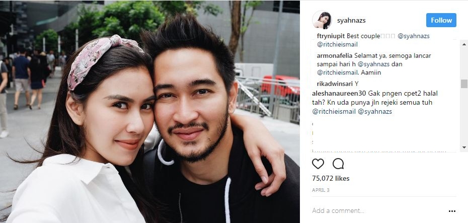 Gemar pamer kemesraan, 5 pasang seleb ini didoakan netizen cepat nikah