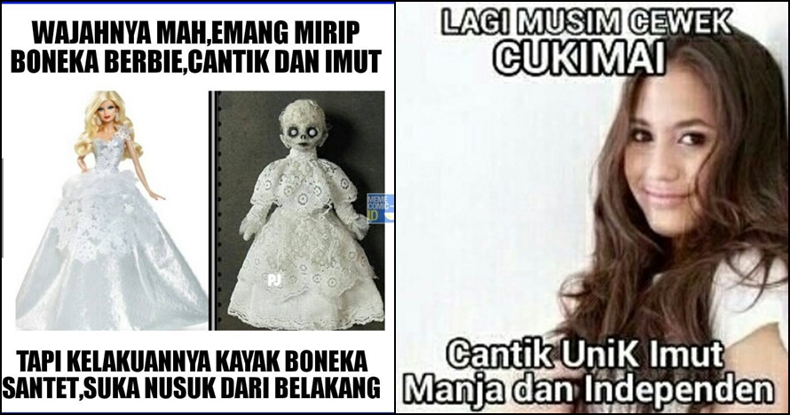 10 Meme 'cewek imut' ini dijamin bikin kamu happy