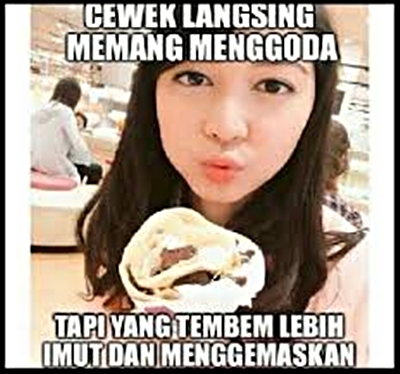10 Meme 'cewek imut' ini dijamin bikin kamu happy