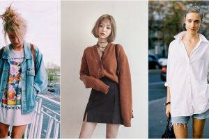 12 Inspirasi gaya busana oversized ini bikin kamu tetap kece & stylish